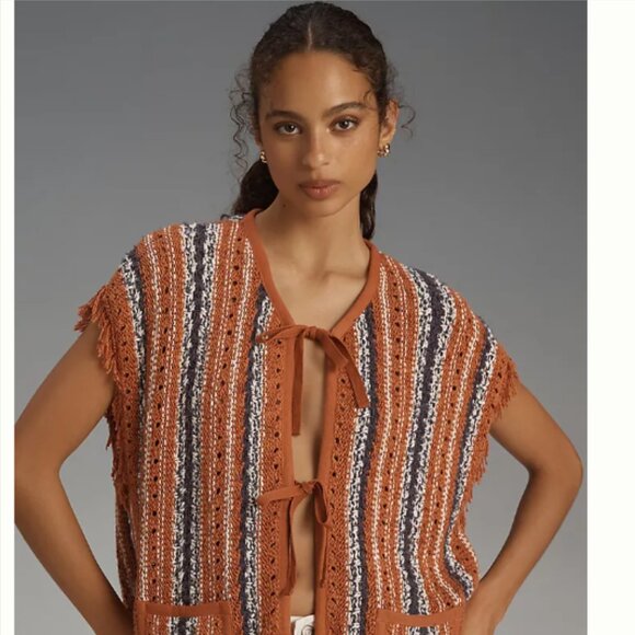 Brand New Pilcro Cardigan Sweater Vest - Picture 5 of 10